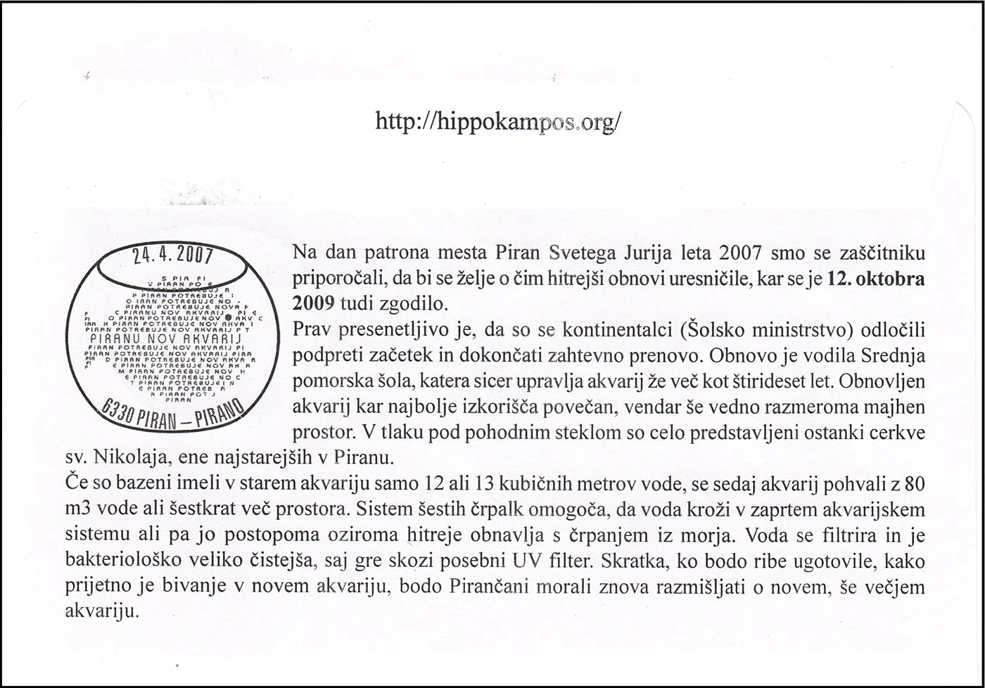 PIRAN IMA NOV AKVARIJ